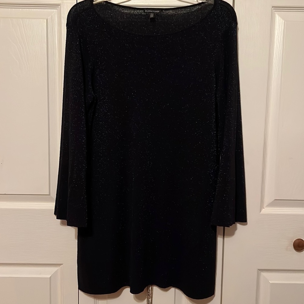 Eileen fisher dark blue dress. For a night wear.